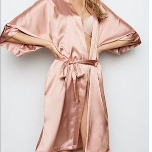 Victoria’s Secret Satin Robe Kimono - NWT